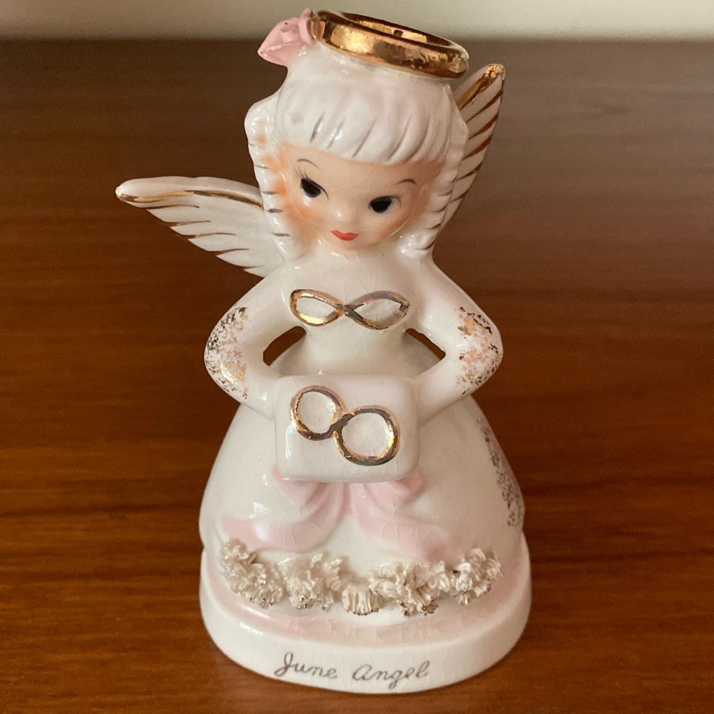 VTG Napco June Birthday Angel